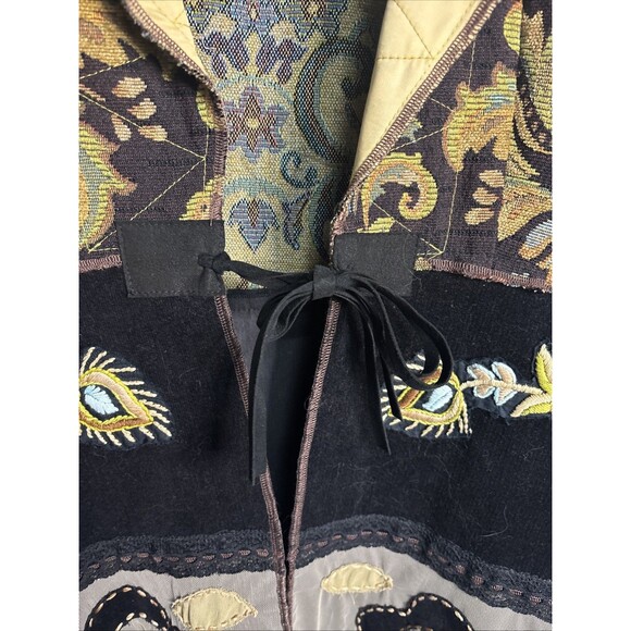 Anthropologie Basil & Maude Long Gypsy Boho Duster Size Small EUC - Picture 5 of 9